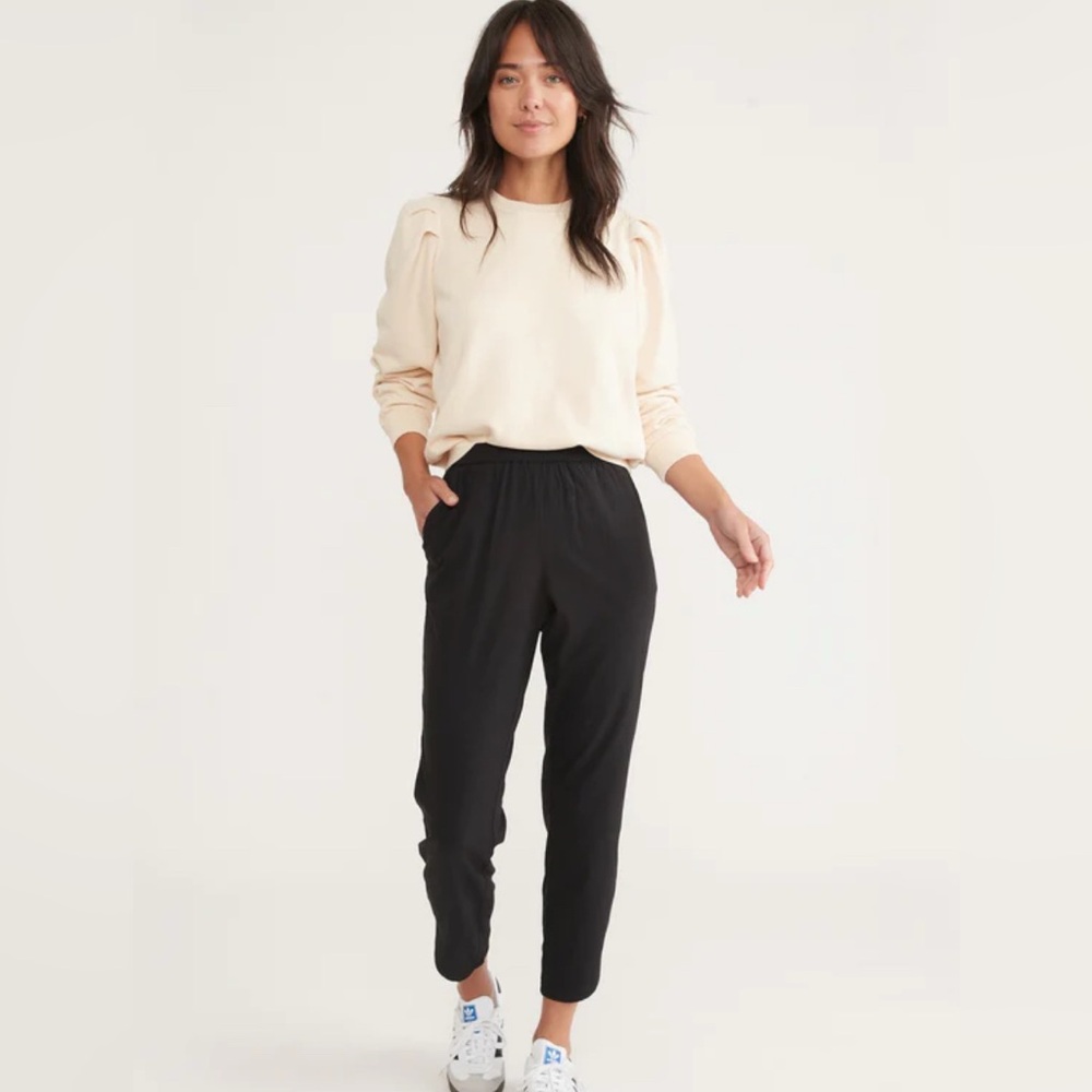 Marine Layer Black Jogger Pants